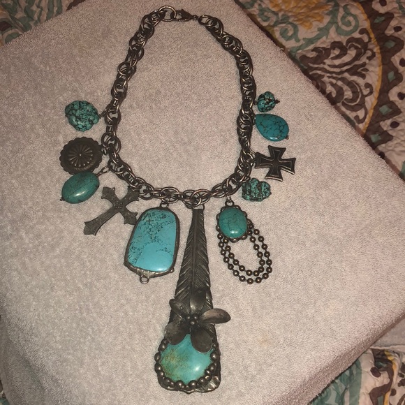 Art by Amy Jewelry - Art by Amy Turquoise Beautiful Necklace